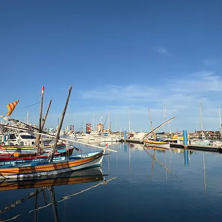 T2 50m Barcares Port Rdc Apartment
