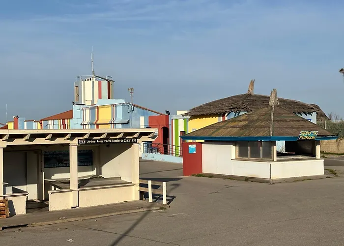Apartamento T2 Cosy Avec Terrasse Et Parking En Rdc 50m Barcares Village Le Barcarès