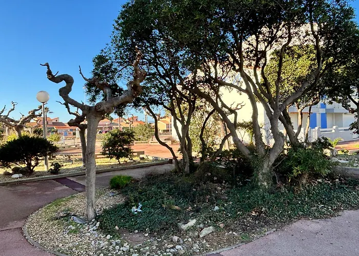 Apartamento T2 Cosy Avec Terrasse Et Parking En Rdc 50m Barcares Village Le Barcarès