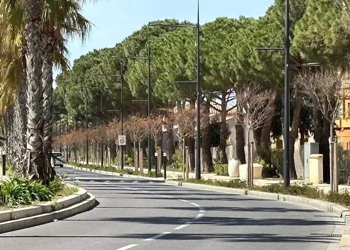 Apartamento T2 Cosy Avec Terrasse Et Parking En Rdc 50m Barcares Village Le Barcarès